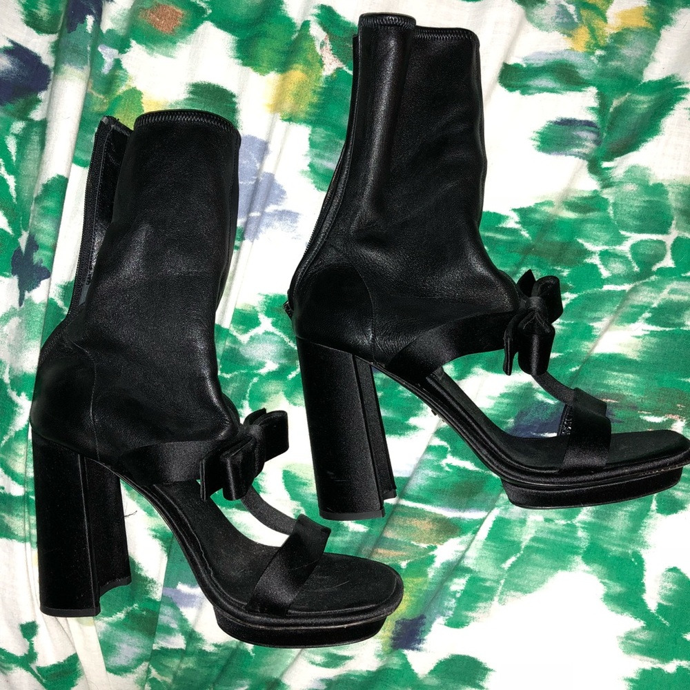 Prada bootie sandals
